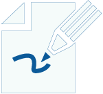 electronic signature icon